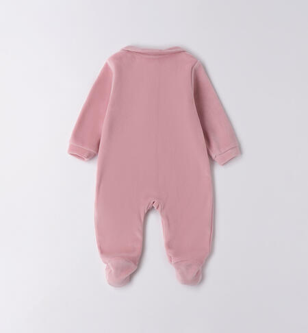 Tutina in ciniglia neonata MAUVE-2783