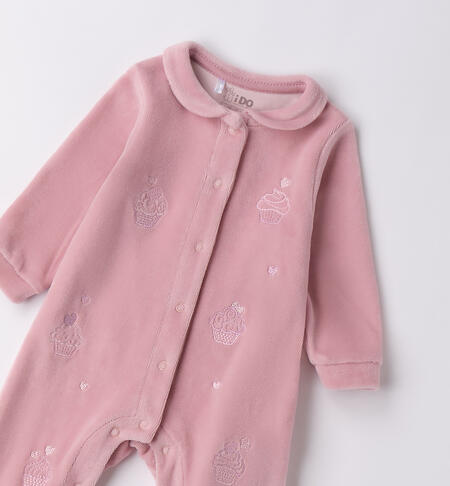 Tutina in ciniglia neonata MAUVE-2783