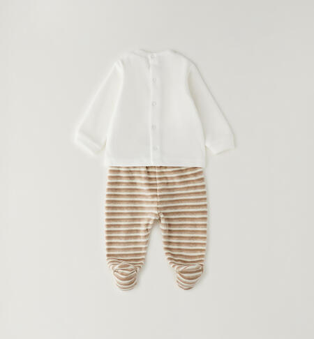 Tutina in ciniglia neonato PANNA-0112