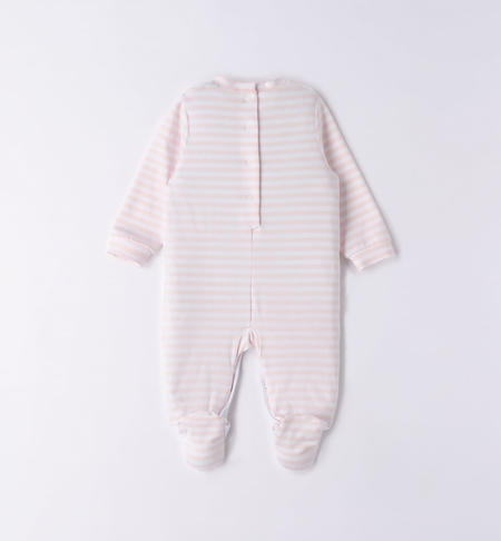 Tutina intera neonata coniglietto da 0 a 18 mesi iDO BIANCO-0113
