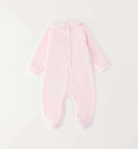 Baby girl romper suit LIGHT PINK-2481
