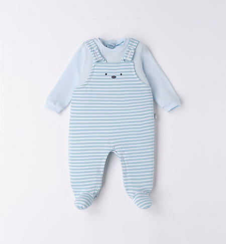 iDO overalls with dungarees for baby boy from 0 to 18 months SKY-3871