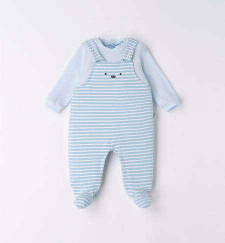 Tutina intera salopette neonato da 0 a 18 mesi iDO SKY-3871