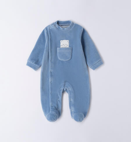 Tutina invernale neonato BLU