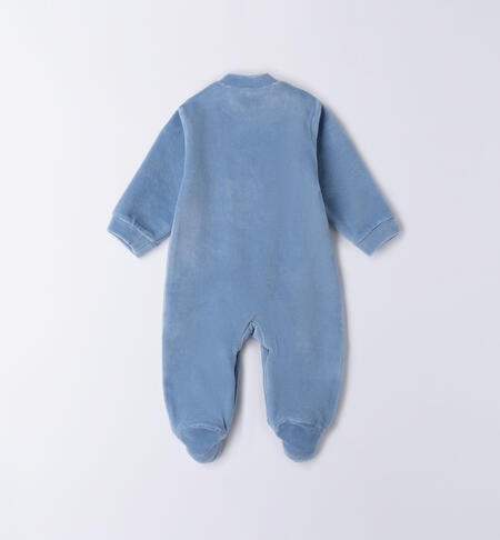 Tutina invernale neonato AZZURRO-3814