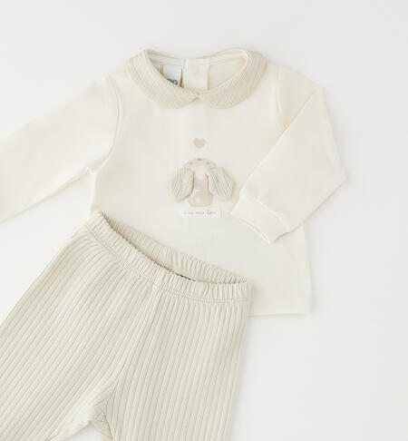 Tutina modello unisex iDOMini MILK-0111