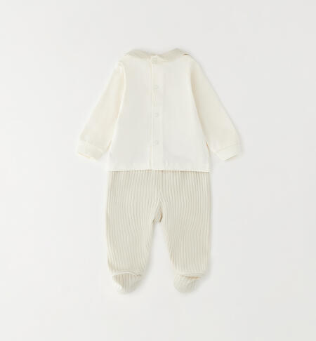 Tutina modello unisex iDOMini MILK-0111