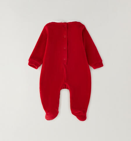 Tutina Natale neonata ROSSO-2253