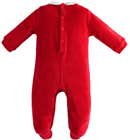 Tutina Natale neonato - da 0 a 18 mesi iDO ROSSO-2253