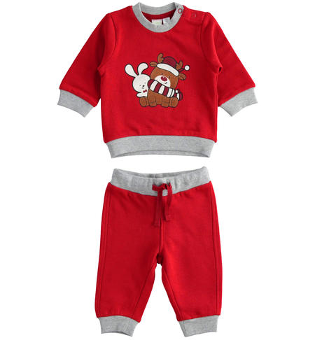 Newborn baby Christmas onesie from 1 to 24 months iDO ROSSO-2253