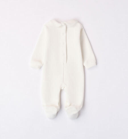 iDO sleepsuit with stars for baby girl from newborn to 18 months PANNA-0112