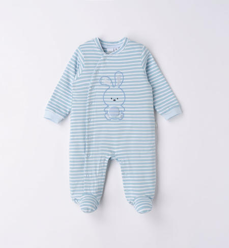 iDO boy's babygrow with bunny from 0 to 18 months SKY-3871