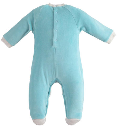 Tutina neonato con cagnolino - da 0 a 18 mesi iDO BLU-4013