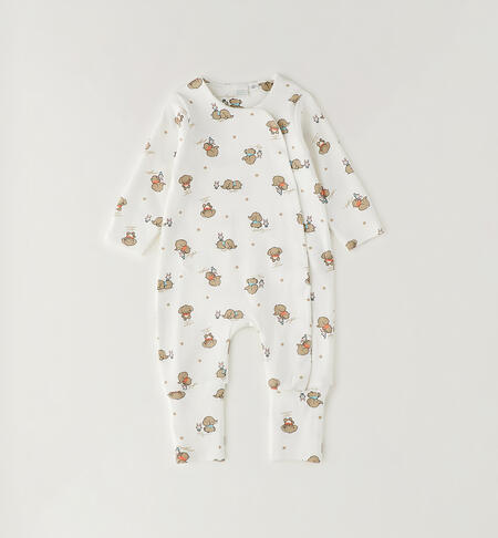 Cotton baby romper CREAM