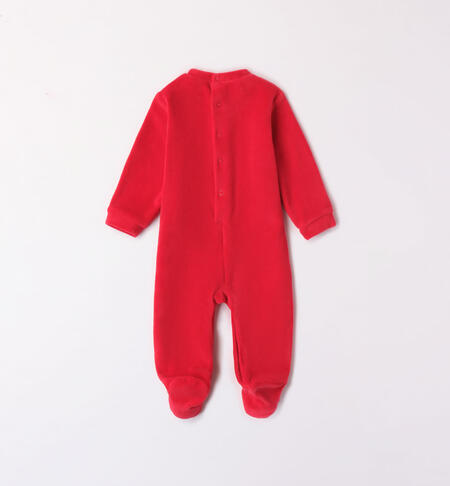 First Christmas sleepsuit from newborn to 18 months ROSSO-2253