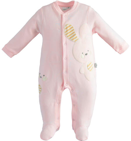 Newborn boy cotton onesie from 0 to 18 months iDO ROSA-2512