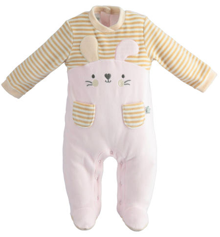 Winter baby onesie from 0 to 18 months iDO ROSA-2512