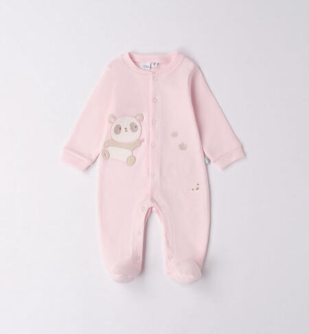 iDO babies' panda design sleepsuit from newborn to 18 months ROSA-2512