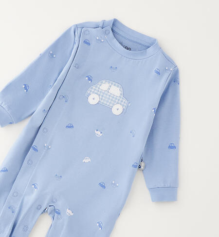 Tutina per neonato iDOMini AZZURRO-BIANCO-6BVB