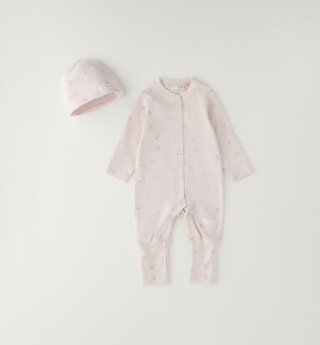 Unisex baby outfit PINK