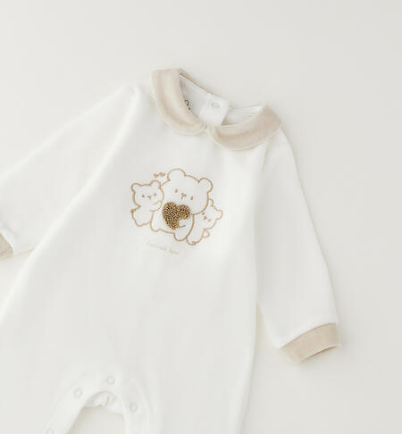 Unisex chenille onesie PANNA-0112