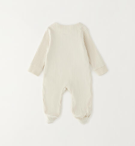 Tutina unisex neonati ECRU'-0164