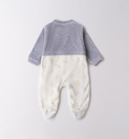 Tutina unisex neonati GRIGIO MELANGE-8992