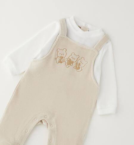 Unisex baby outfit ECRU'-0164