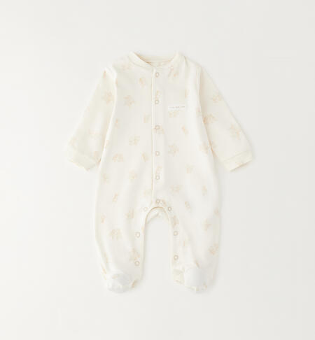 iDOMini baby girl romper suit BEIGE