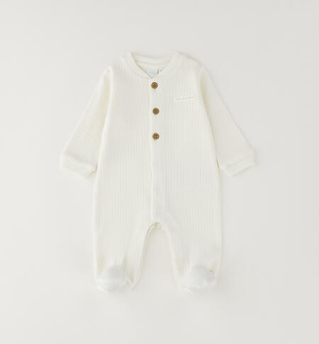 Unisex baby outfit CREAM
