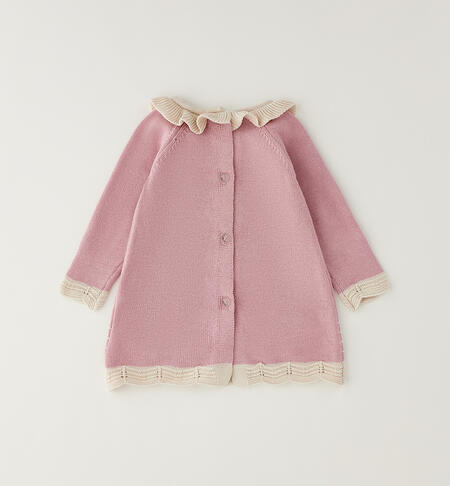 Vestito bimba neonata ROSA-3031