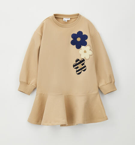Vestito da bambina BEIGE-0734