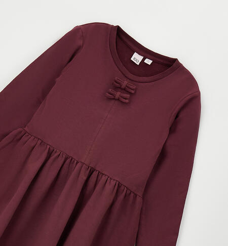 iDO girls' dress BORDEAUX-2953