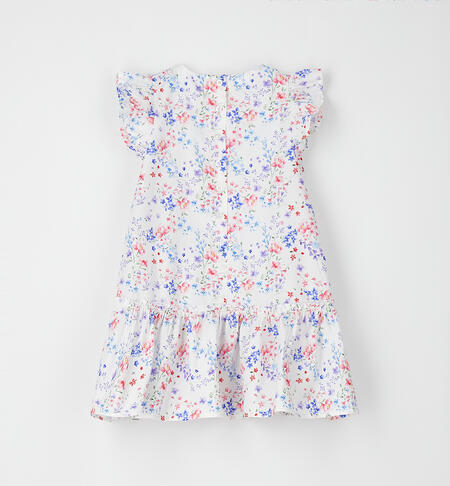 Girls' summer dress AZZURRO-ROSA-6CAC