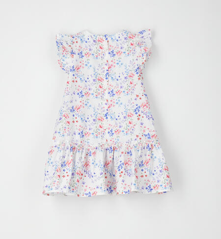 Vestito estivo bambina AZZURRO-ROSA-6CAC