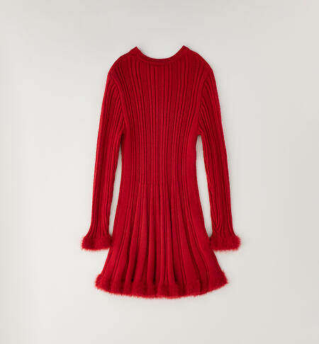 Vestito Natale bambina ROSSO-2253