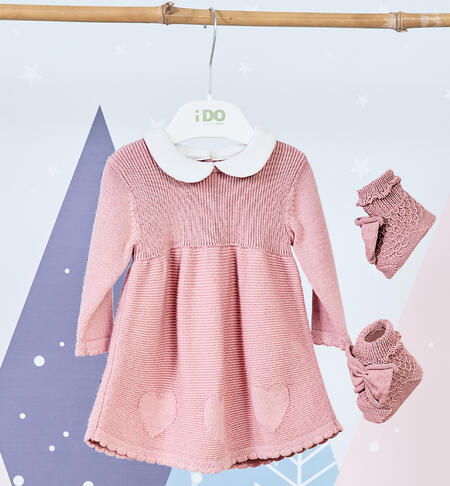 Vestito per neonata ROSA