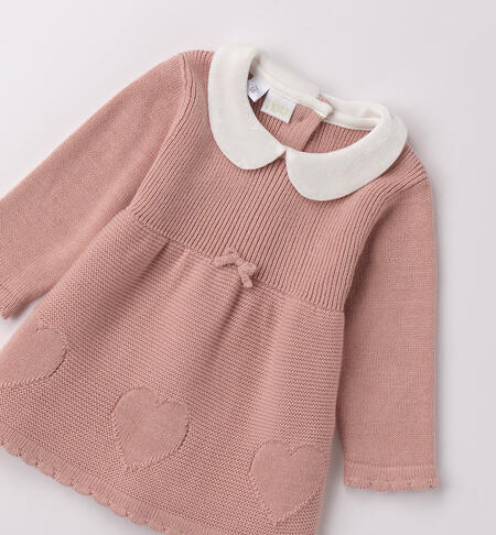 Vestito per neonata LIGHT PINK-2921