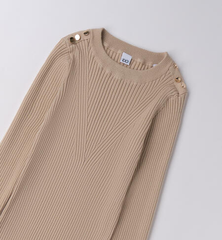 Vestito per ragazza BEIGE-0411