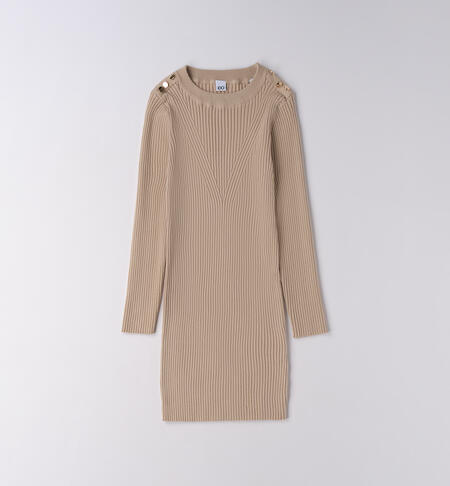 Vestito per ragazza BEIGE-0411